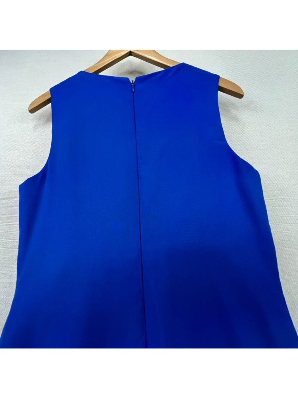 Lavetir Womens Sleeveless Tiered Chiffon Midi Formal Dress Size 12 Royal Blue - Picture 13 of 13